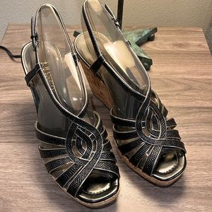 Franco Sarto wedge sandals. Size 7